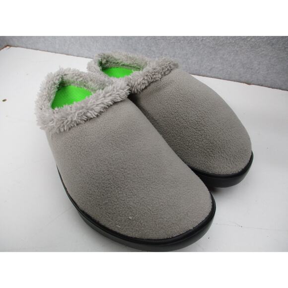 OOFOS OOcoozie Men’s Size 10 Mule Shoes Slides Sandals Slippers Tawny Gray
